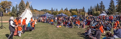 Residents are encouraged to wear orange.
