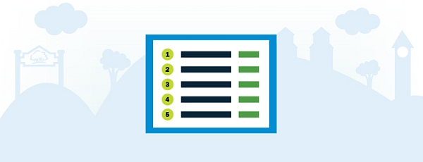 Illustrated numbered list