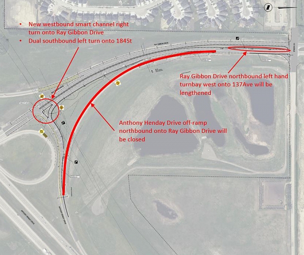 Anthony Henday Off-ramp Drawing