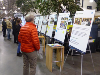 Consulting with the public at the Enjoy Centre