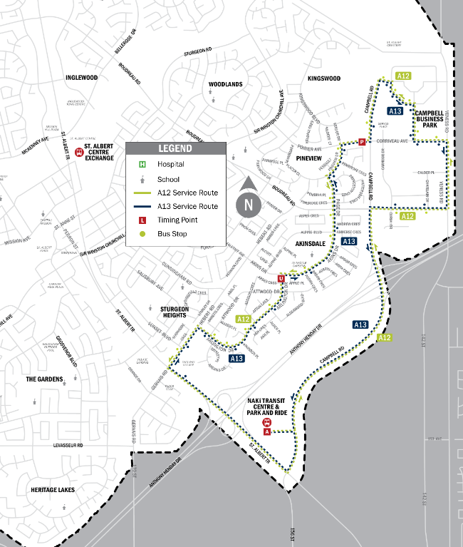 Route A12 Map