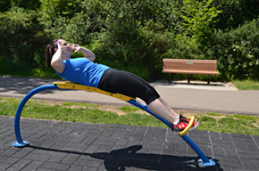 core exercise starting position
