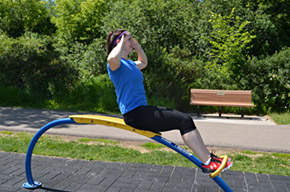 core exercise ending position