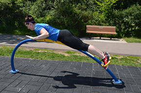 lower back exercise starting position