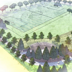 Park Master Plan concept of Chanter Park