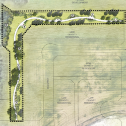 Jensen Lakes Connector Park concept