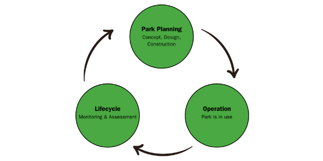 Park Planning Process Graphic