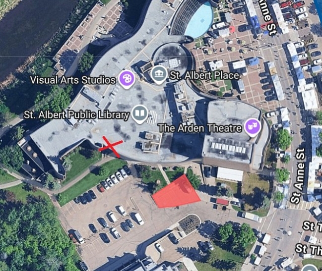 Aerial photo of St, Albert Place