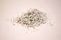 pile of shredded paper