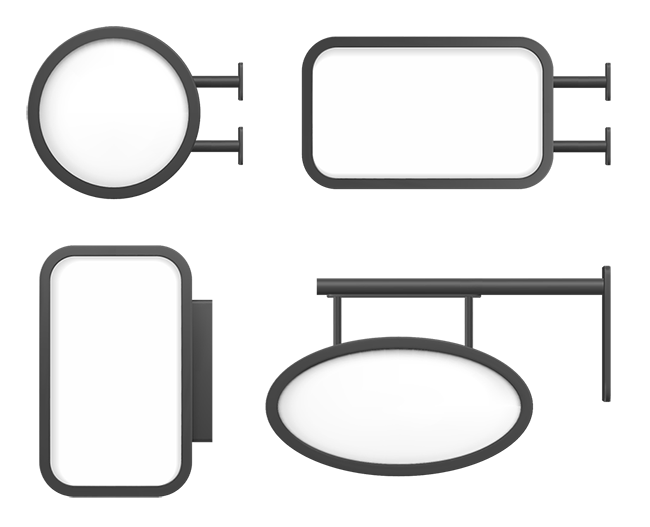 Blade Signage Examples