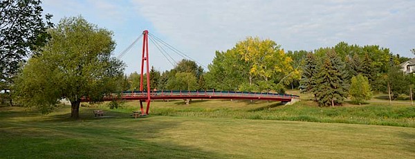 Children's Bridge on a sunny day