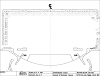 Technical Drawing of Arden Blank Layout