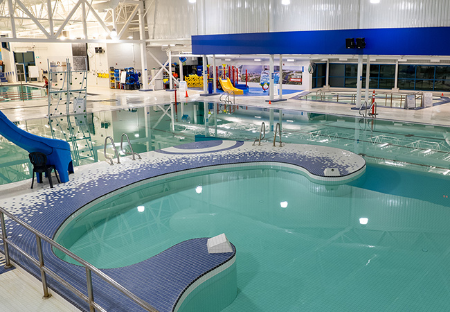 Leisure pool at Fountain Park Recreation Centre