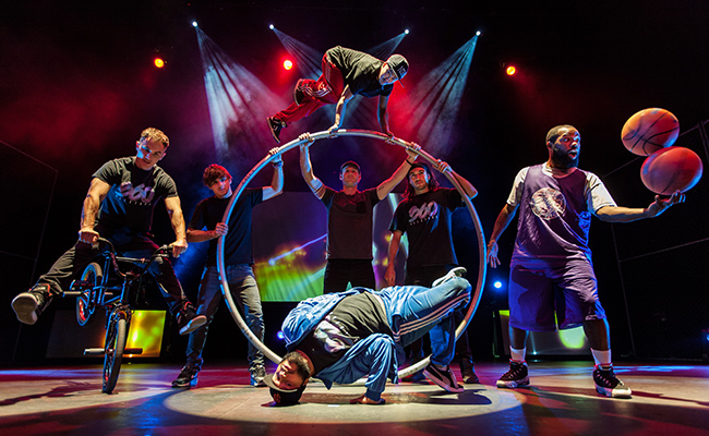 360 Allstars on stage performing