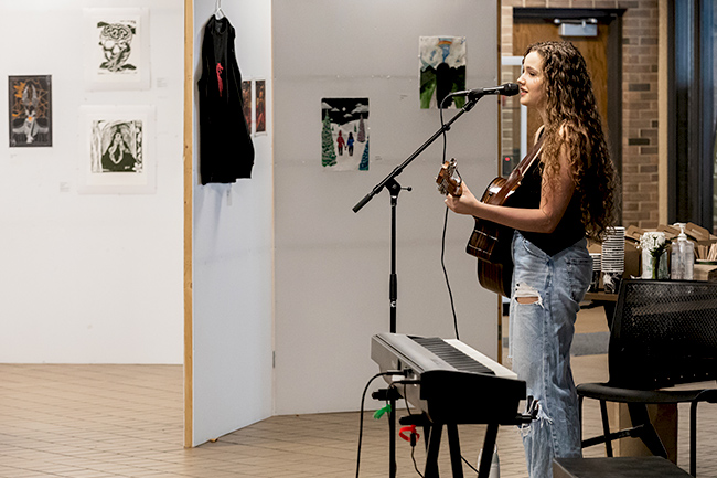 Person singing
