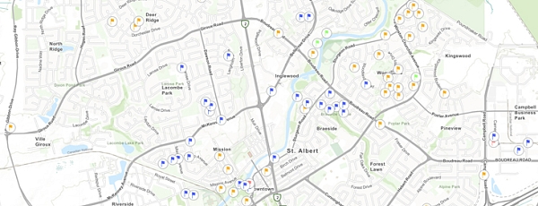 Construction Projects Map