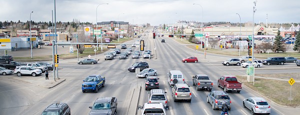 St. Albert Trail-Bellerose Intersection